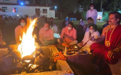 योगी प्रियव्रत अनिमेष ने लोक कल्याण को किया अनुष्ठान