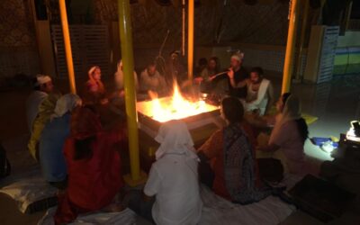ऊज फाउंडेशन के योगी प्रियव्रत अनिमेष द्वारा चैत्र नवरात्रि-पूर्णाहुति यज्ञ